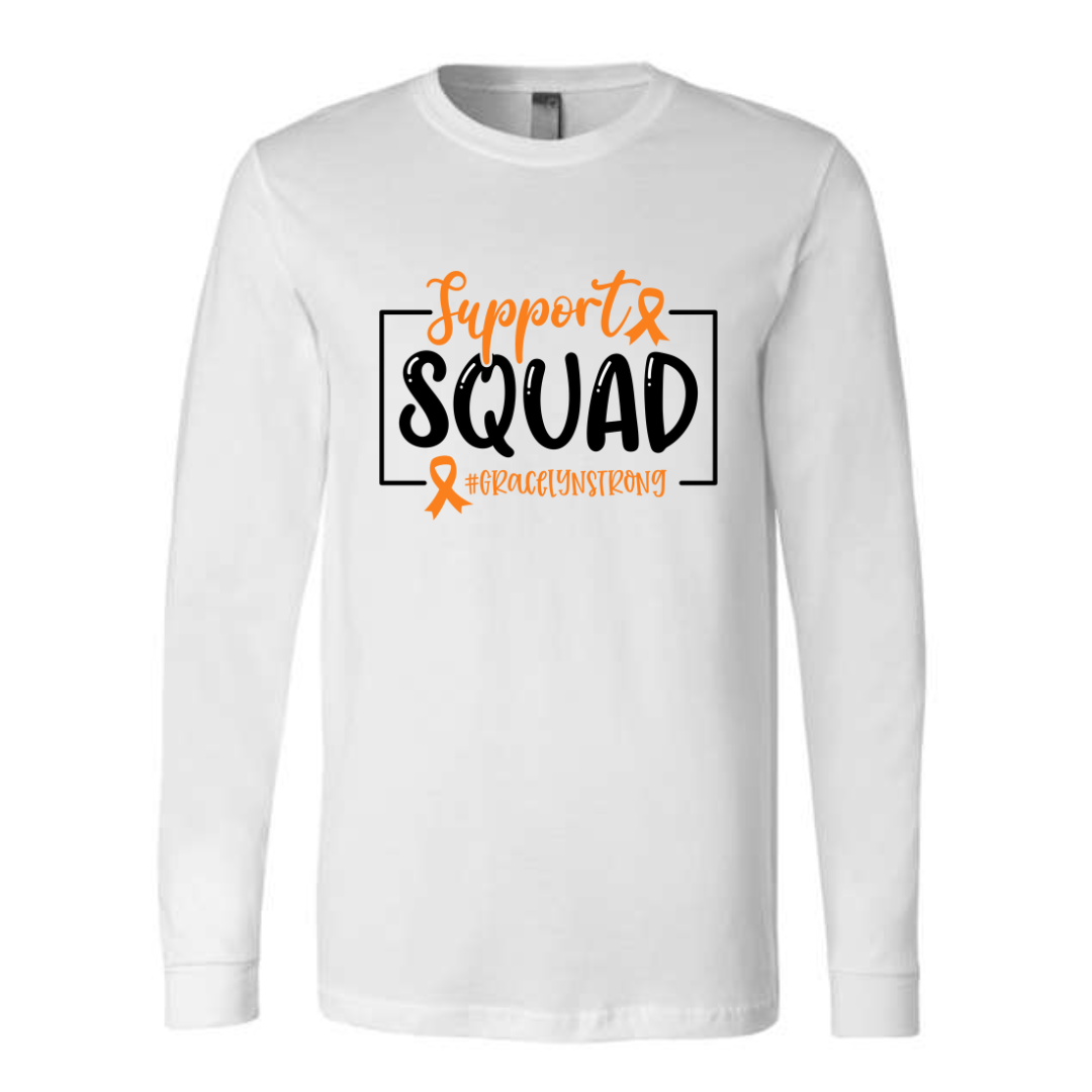 Support Squad- Gracelyn Strong- LONG SLEEVE