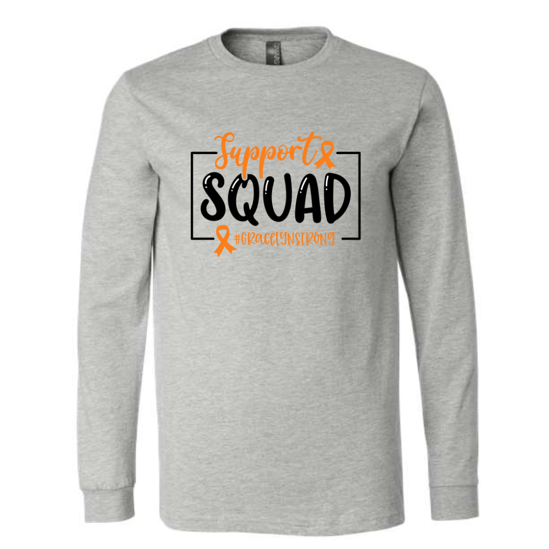 Support Squad- Gracelyn Strong- LONG SLEEVE