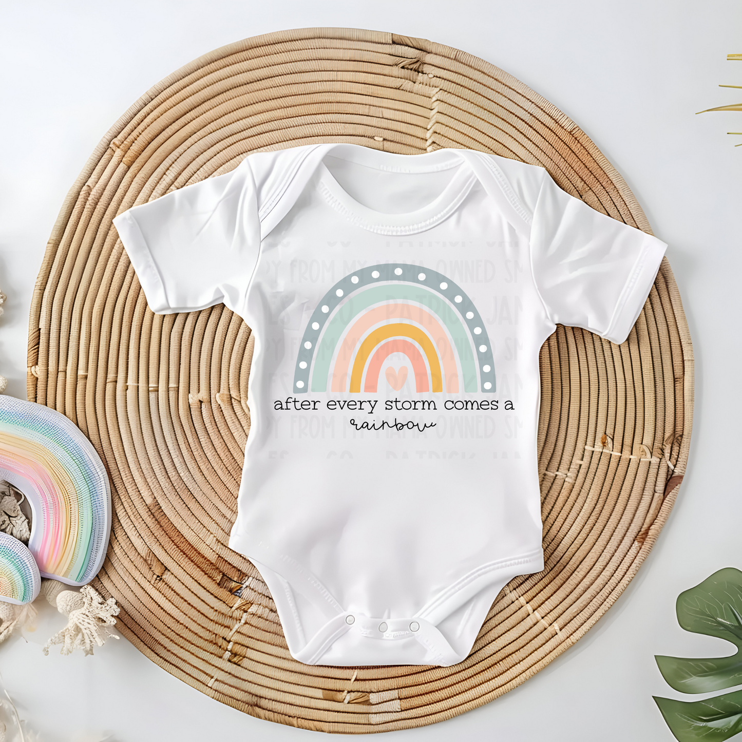 After Every Storm Short Sleeve Onesie