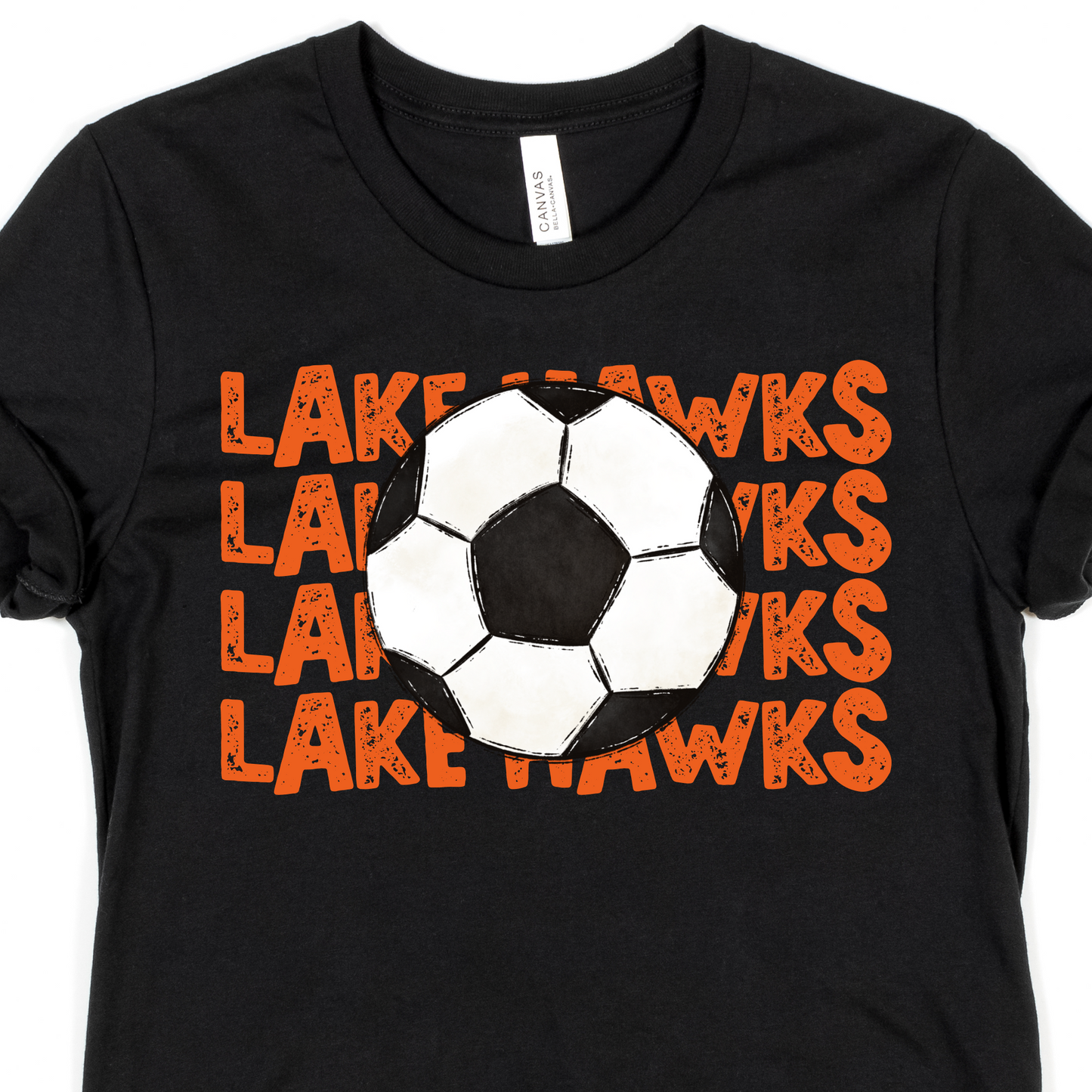 Lake Hawks- Black Long Sleeve