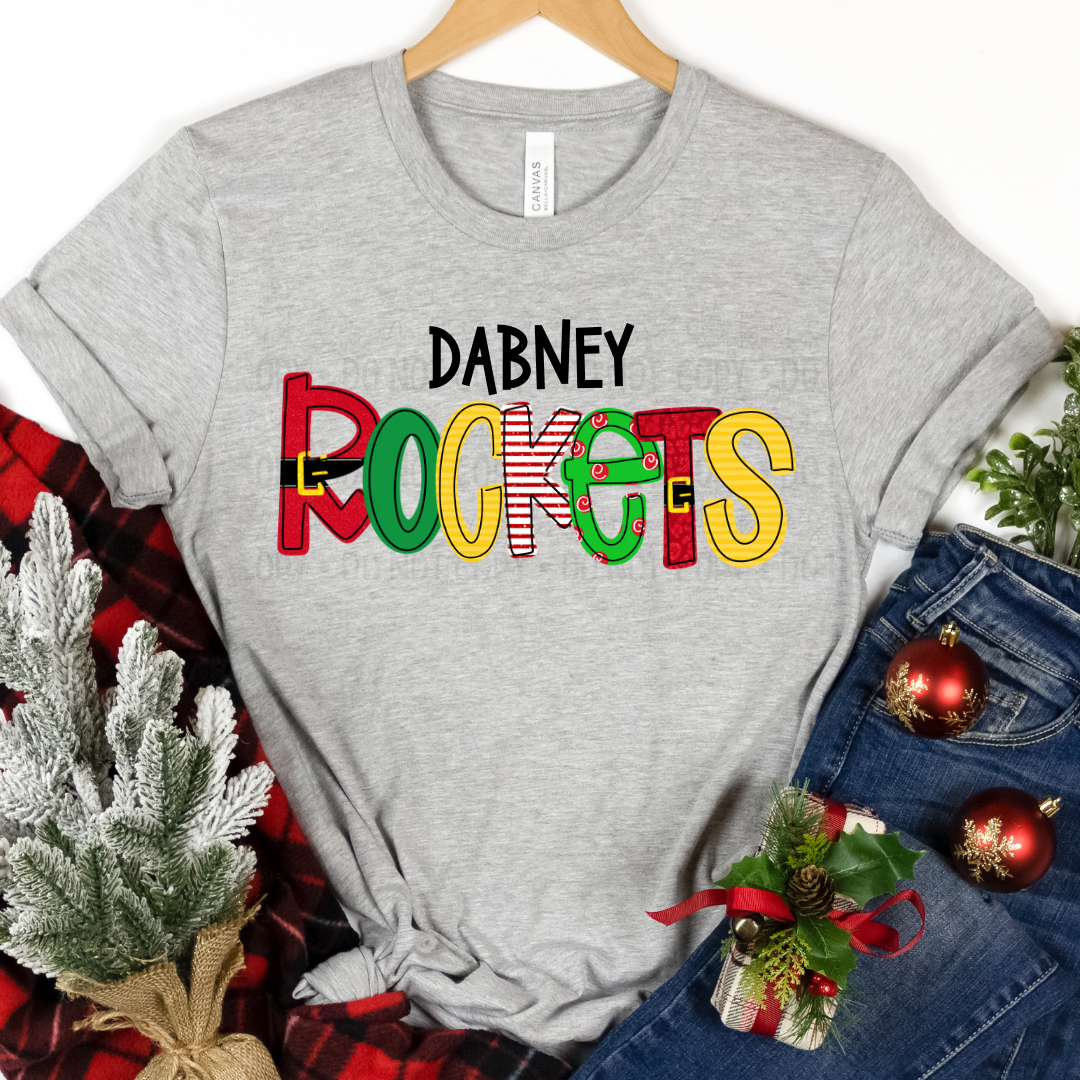 Rockets Christmas Spirit Wear- SHORT SLEEVE