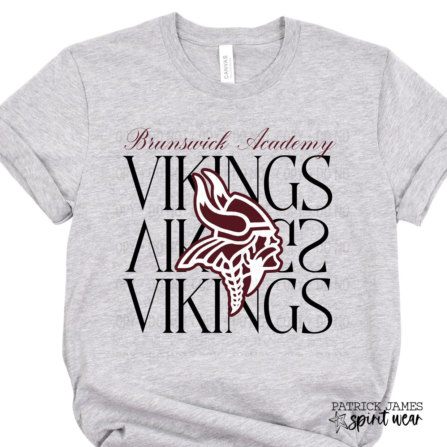 Classic BA Vikings- Grey Short Sleeve