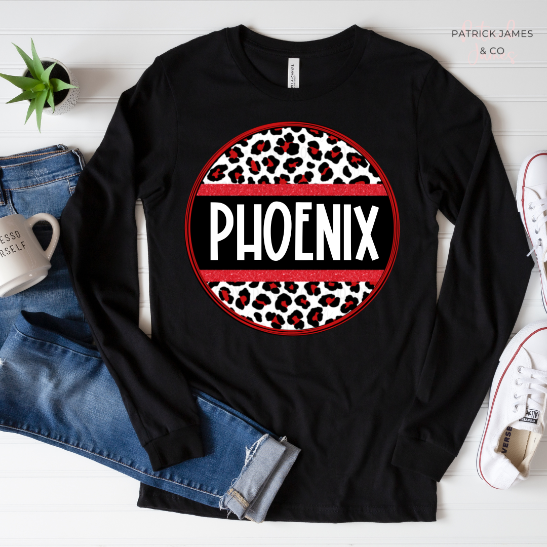 Mecklenburg Phoenix Cheetah- Long Sleeve- ADULT