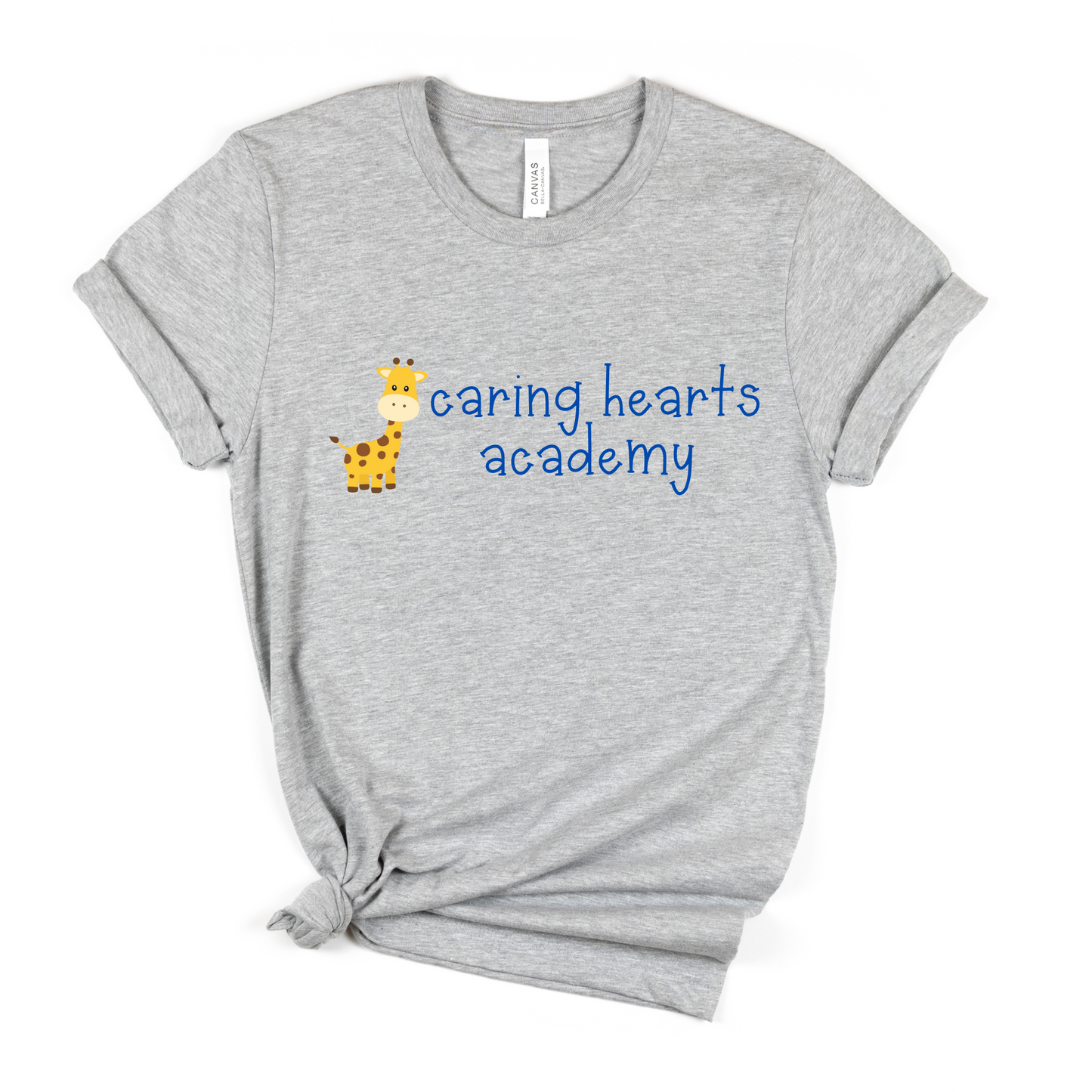 Caring Hearts Academy - Small Font- Short Sleeve