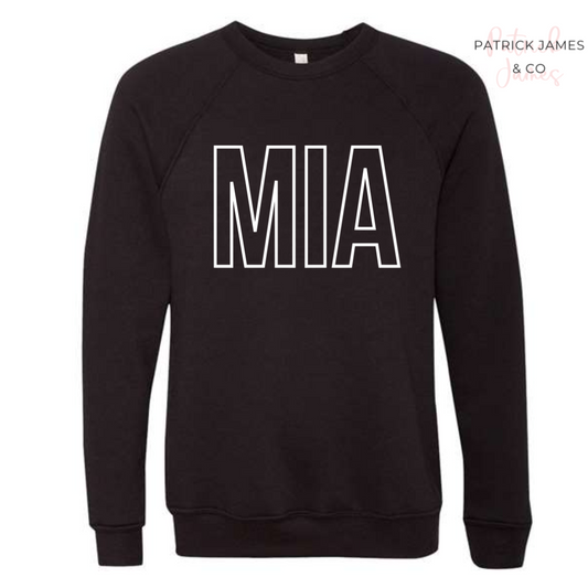 Mia Outline Crewneck Sweatshirt