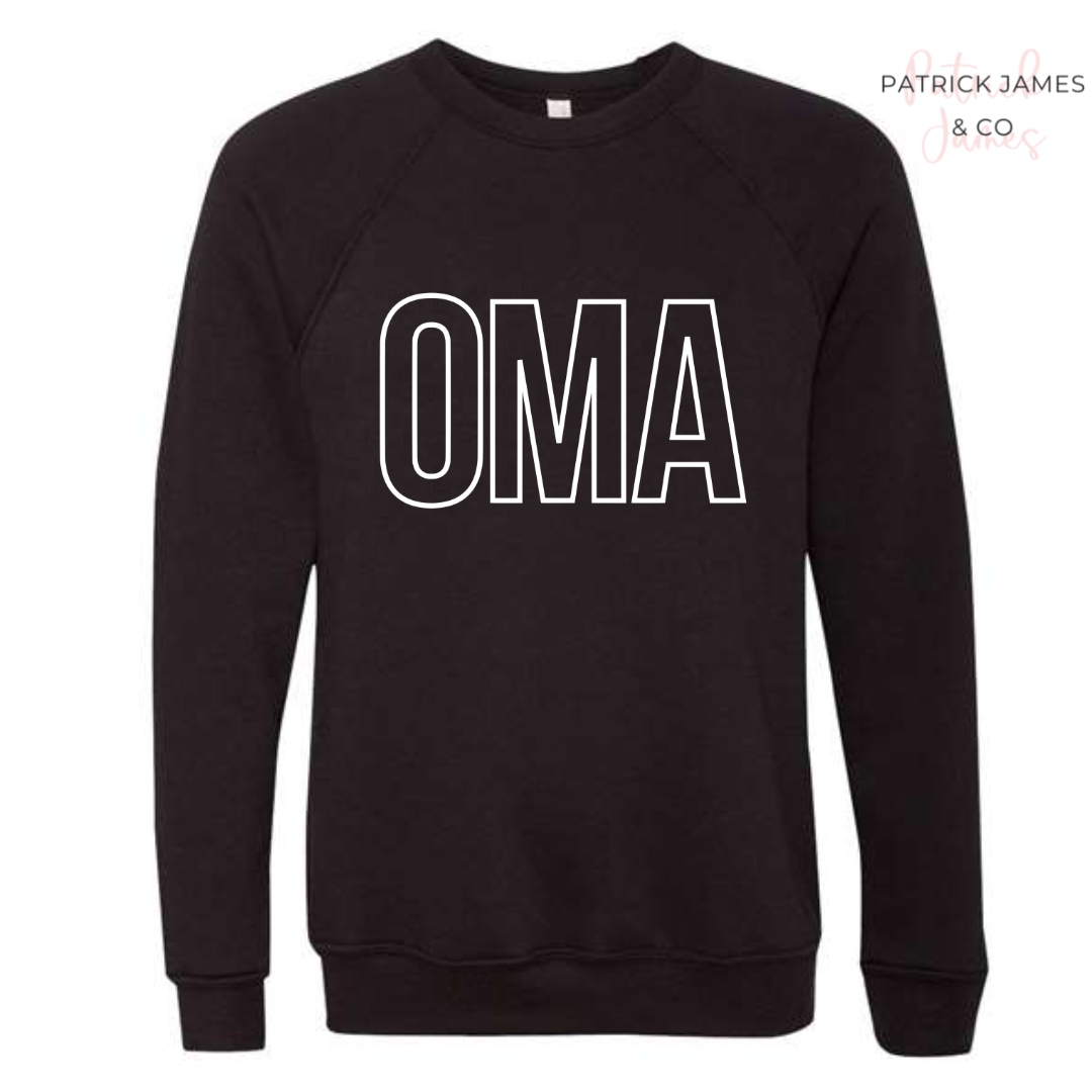 Oma Outline Crewneck Sweatshirt