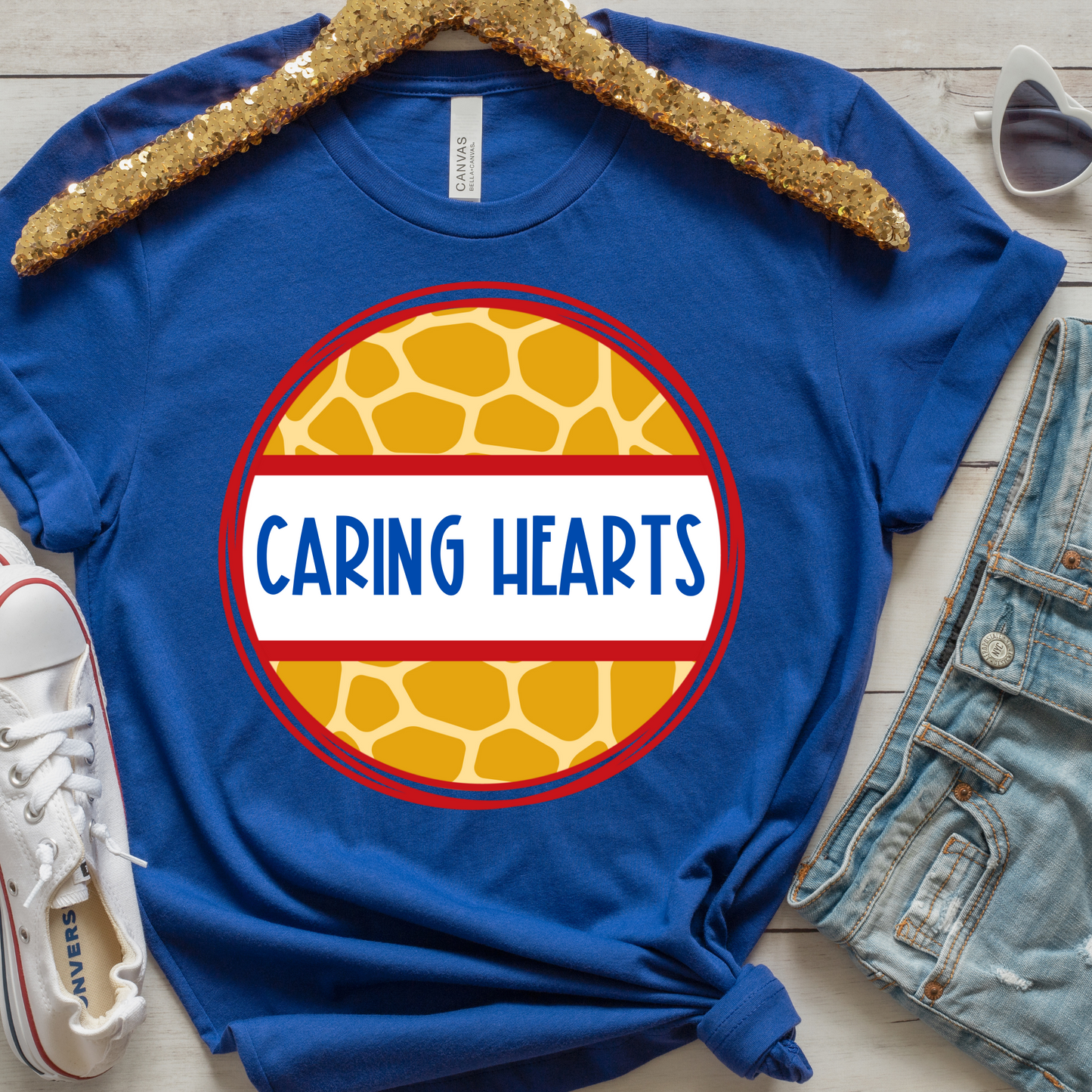 Caring Hearts Academy Circle- Short Sleeve