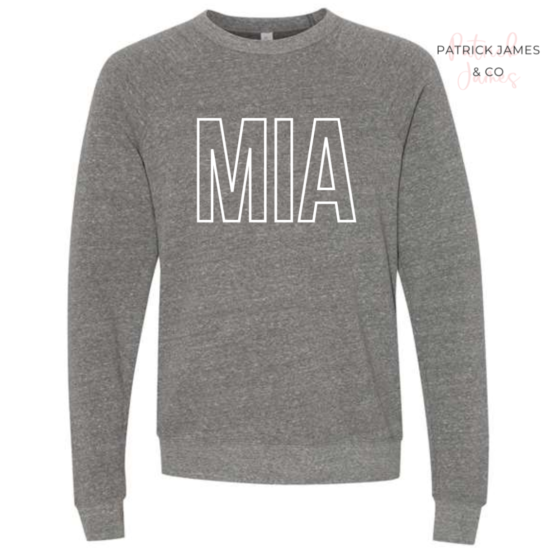 Mia Outline Crewneck Sweatshirt