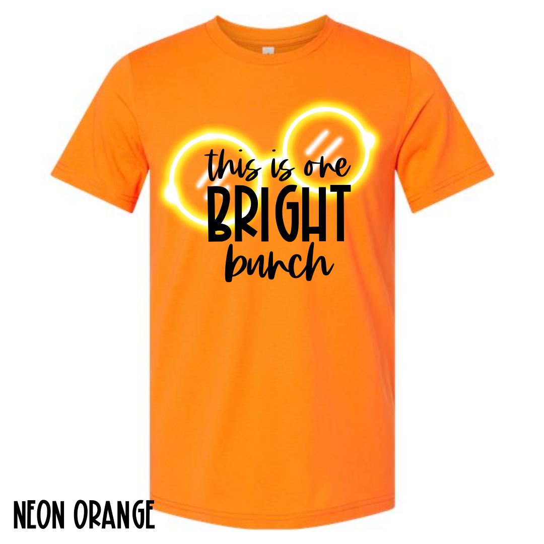 GLOW TShirts- Neon Orange