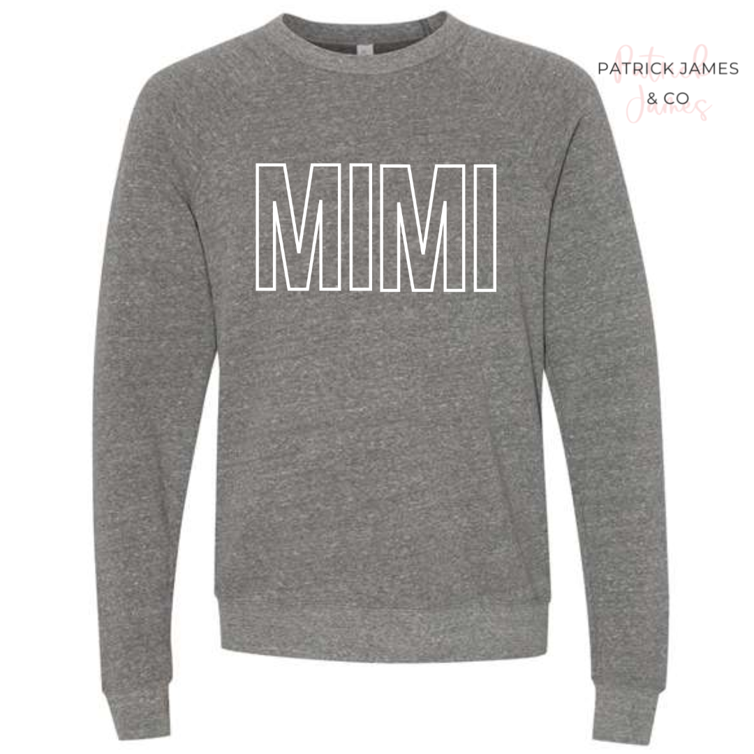 Mimi Outline Crewneck Sweatshirt